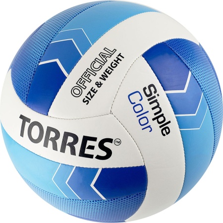 Купить Мяч волейбольный Torres Simple Color любительский р.5 в Изобильном 